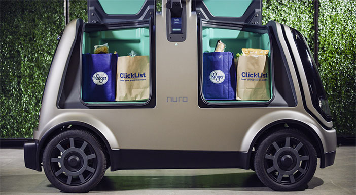 Driverless Grocery Delivery Coming to Kroger