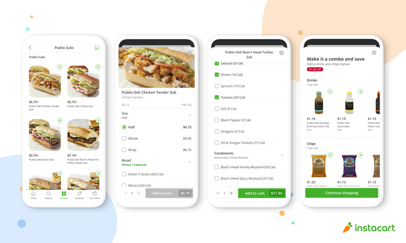 Instacart Brings Grocery-Made Meals to Publix