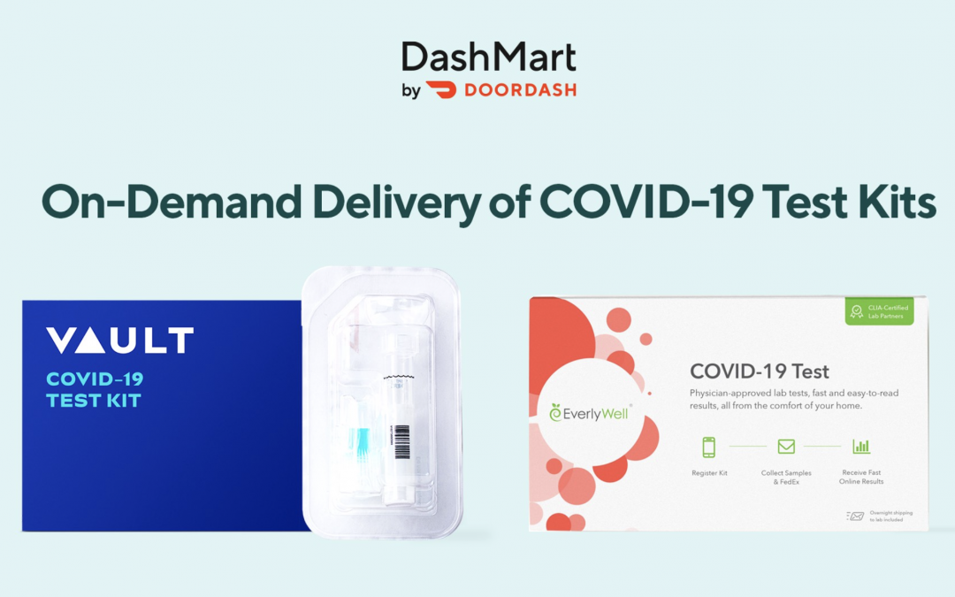 DoorDash Launches Same-Day COVID Test Delivery