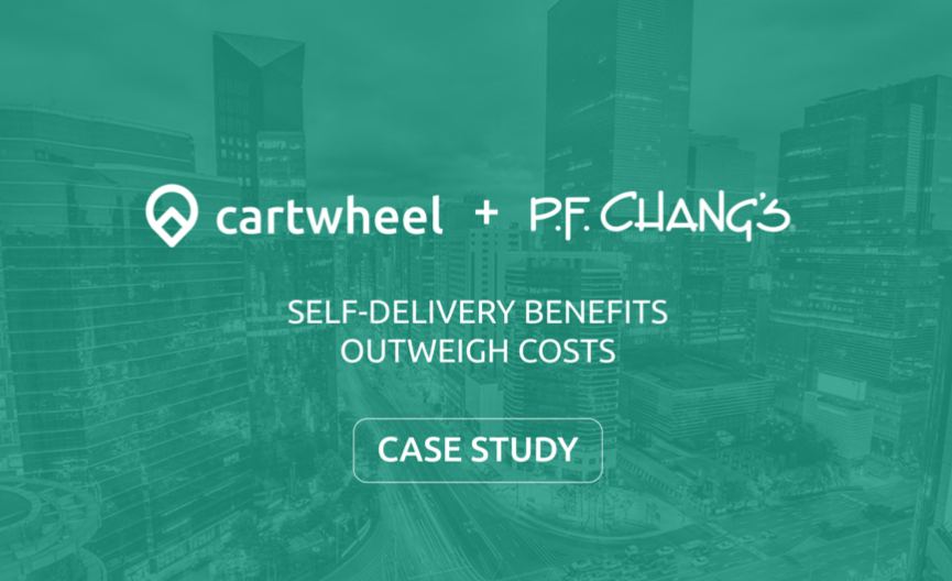P.F. Chang’s Selects Cartwheel as Self-Delivery Partner