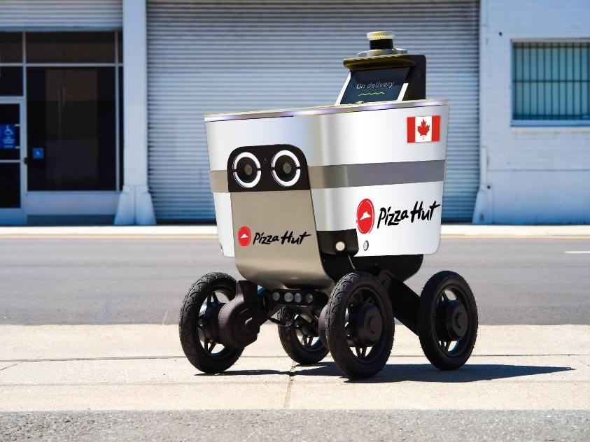 Pizza Hut Canada Partners with Serve Robotics